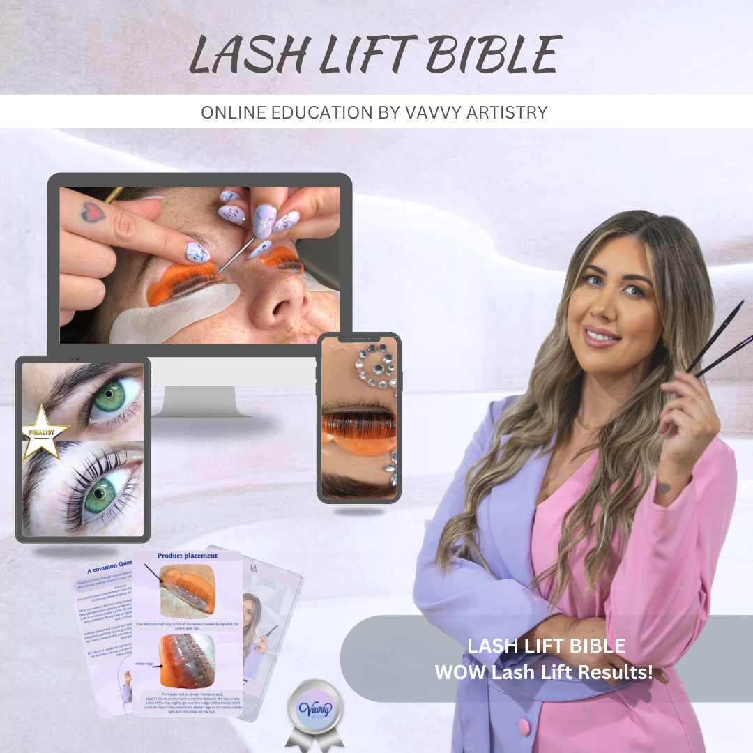 Vavvy’s lash lift bible training